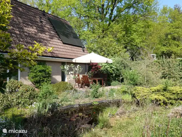 Heerlijke omheinde tuin met veel zon